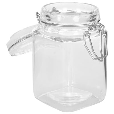 vidaXL Tarros de mermelada de vidrio y cierre hermético 12 uds 260 ml