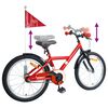 vidaXL Bicicleta Infantil 20 Pulgadas para 6-11 a&ntilde;os Rojo