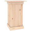 vidaXL Soporte para plantas madera maciza de pino 40x40x60 cm
