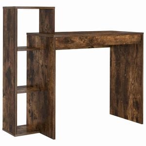 vidaXL Escritorio Roble ahumado 100 x 40 x 90 cm Madera de ingenier&iacute;a