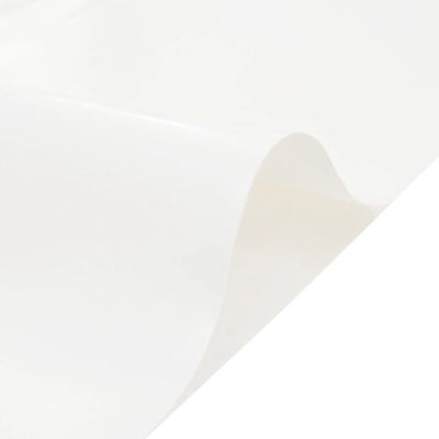vidaXL Lona blanca 1,5x20 m 650 g/m²