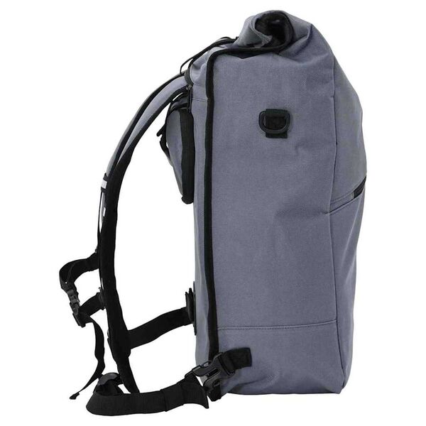 vidaXL Bolsa de bicicleta Gris 33 x 16 x 48 cm Poliéster