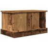 vidaXL Caja de almacenaje madera de ingenier&iacute;a envejecida 30x50x28 cm