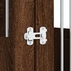 vidaXL Jaula para perros madera de ingenier&iacute;a roble marr&oacute;n 55x75x65 cm