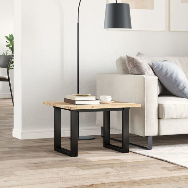 vidaXL Tablero de mesa cuadrado madera maciza de acacia 60x60x2 cm