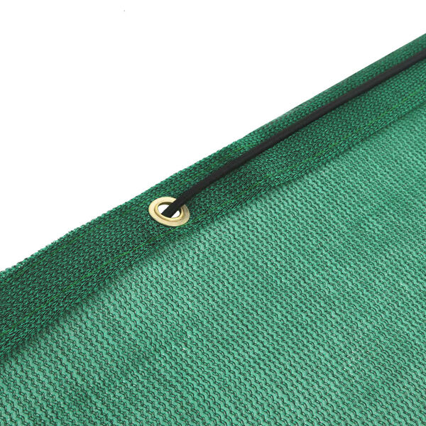 vidaXL Red para remolque HDPE verde 3,5x5 m