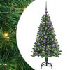 vidaXL &Aacute;rbol de Navidad artificial Verde 120 cm PVC y Acero y Pl&aacute;stico