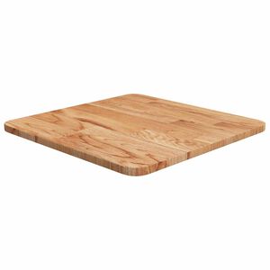 vidaXL Tablero de mesa cuadrado madera roble marr&oacute;n claro 40x40x1,5 cm