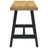vidaXL Escritorio NOAIN patas en A madera maciza pino 120x50x75 cm