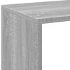 vidaXL Librer&iacute;a divisor madera ingenier&iacute;a gris Sonoma 69,5x29x137,5 cm