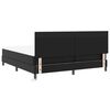 vidaXL Cama tipo Box Spring Negro 180 x 200 cm Cuero sint&eacute;tico