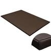vidaXL Estera para perros rectangular marr&oacute;n XL