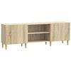 vidaXL Mueble de TV Roble Sonoma 150 x 31 x 50 cm Madera de Ingenier&iacute;a