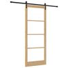 vidaXL Puerta deslizante Otro ORKDAL Marr&oacute;n 93 x 232 cm