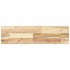 vidaXL Estantes flotantes 3 uds madera acacia sin tratar 100x20x4 cm