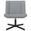 vidaXL Silla giratoria Gris Claro 63 x 75 x 76 cm tela