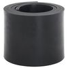 vidaXL Borde de goma para quitanieves negro 200x15x1 cm