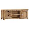 vidaXL Mueble de TV de madera maciza de mango 120x30x40 cm