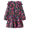 Vestido infantil de manga larga rosa chill&oacute;n 92