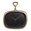 Gifts Amsterdam Reloj de pared Jaipur aluminio dorado negro 43x52x4 cm