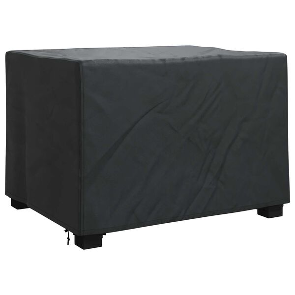 vidaXL Funda para muebles Liso Negro 110 x 84 x 70 cm Tela Oxford 210D