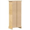 vidaXL Mueble botellero Corona madera maciza de pino 56x35x134,5 cm