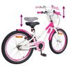 vidaXL Bicicleta Infantil 20 Pulgadas para 6-11 a&ntilde;os Rosa Oscuro