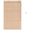 vidaXL Persiana veneciana Aspecto de roble 95 x 130 cm 35 mm