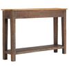 vidaXL Mesa consola de madera maciza vintage 118x30x80 cm