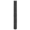 vidaXL Membrana para malezas PP negra 1x100 m