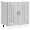 vidaXL Mueble bajo fregadero Lucca madera reconstituida