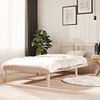 vidaXL Estructura cama individual sin colch&oacute;n madera maciza 90x190 cm