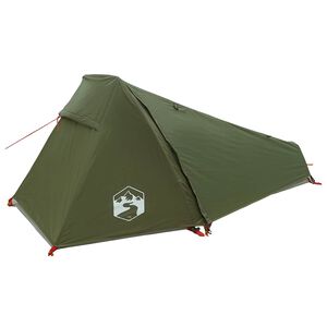 vidaXL Tienda de campa&ntilde;a tipo t&uacute;nel 215 x 100 x 90 cm Verde oliva