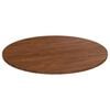 vidaXL Tablero de mesa redonda madera de roble marrón oscuro Ø90x1,5cm