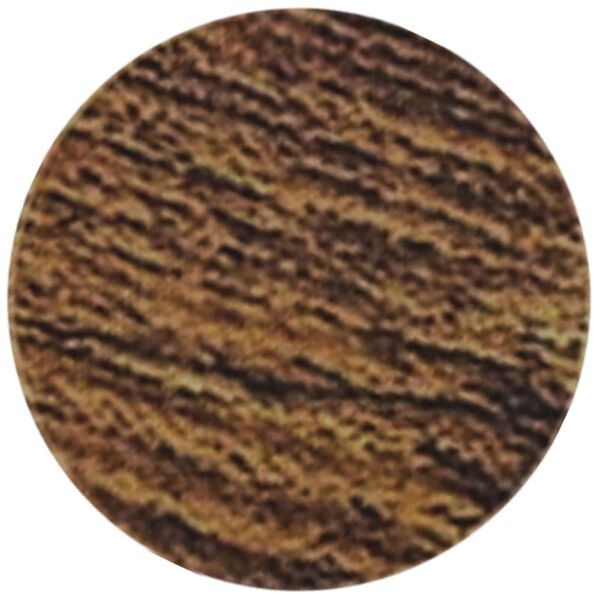 vidaXL Cubierta de Tornillo Autoadhesiva 12 pcs Roble ahumado