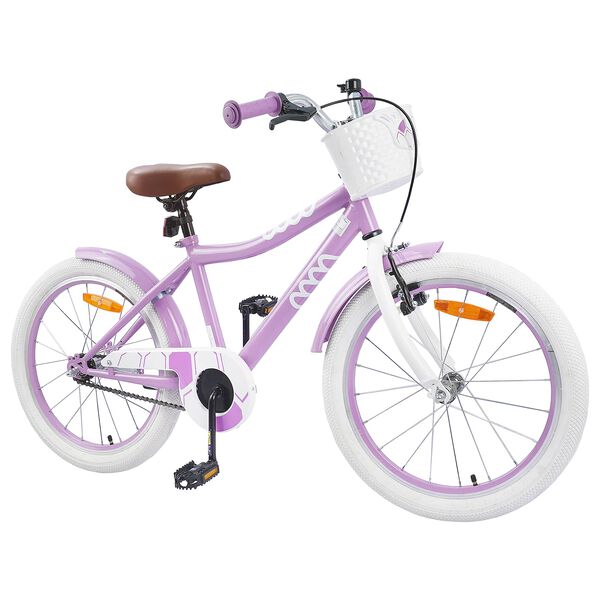 vidaXL Bicicleta Infantil 20 Pulgadas para 6-11 a&ntilde;os Morado