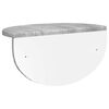 vidaXL Estante de pared Gris Concreto 38 x 19 x 19 cm