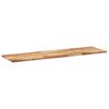 vidaXL Estante flotante 2 uds madera acacia acabado aceite 160x40x2 cm
