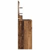 vidaXL Mesas de tocador de dormitorio Madera Vieja 80 x 39,6 x 135 cm
