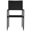 vidaXL Juego de comedor de jard&iacute;n 7 piezas rat&aacute;n sint&eacute;tico negro
