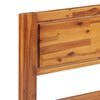 vidaXL Estructura de cama de madera maciza de acacia 100x200 cm
