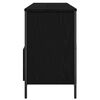 vidaXL Mueble de baño con lavabo y cajones roble negro 90x34,5x60 cm
