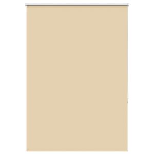 vidaXL Estor Enrollable Opaco Beige 110x130 cm Tela Ancho 105,7 cm