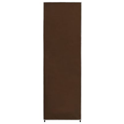 vidaXL Armario de tela marrón 87x49x159 cm