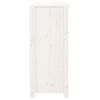 vidaXL Aparador de madera maciza de pino blanco 70x35x80 cm