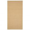 vidaXL Alfombra de sisal natural 80x150 cm