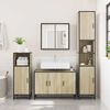 vidaXL Mueble de lavabo de ba&ntilde;o roble Sonoma 90x33x60 cm madera de ingenier&iacute;a