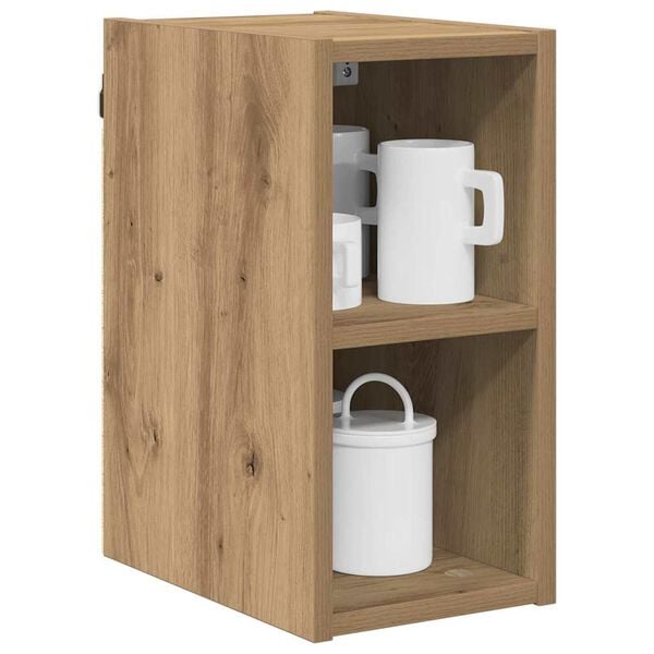 vidaXL Mueble colgante Roble artesanal 20 x 29,5 x 40 cm