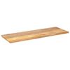 vidaXL Tablero de mesa rectangular madera maciza mango 140x60x2,5 cm