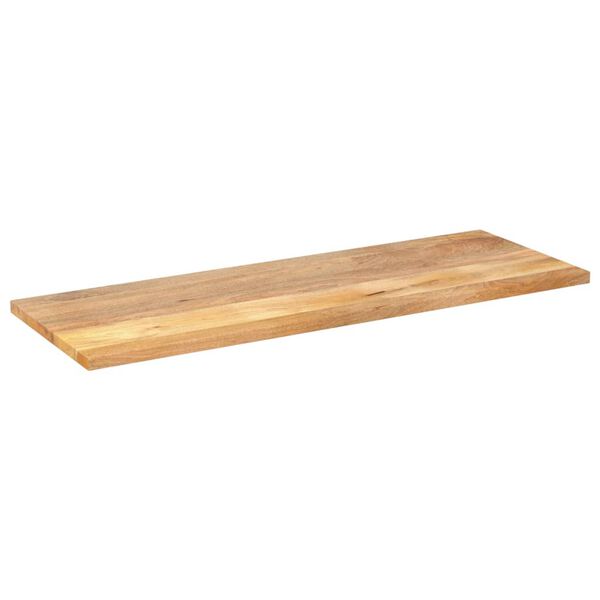 vidaXL Tablero de mesa rectangular madera maciza mango 140x60x2,5 cm